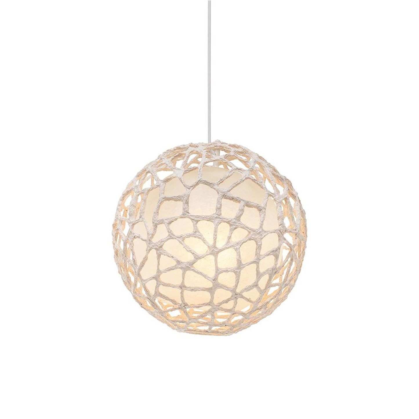 C U C Me Pendant Light in Cream (Small).