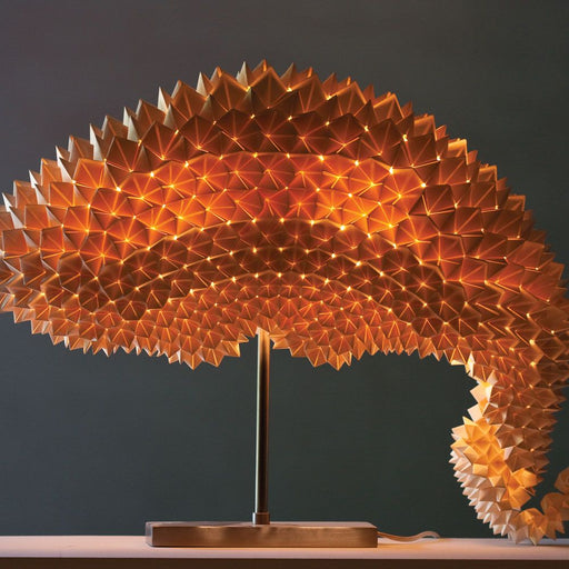 Dragon's Tail Table Lamp in Detail.