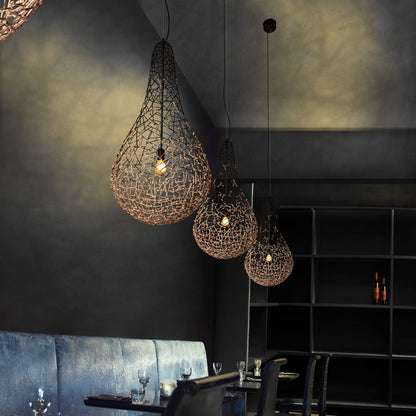 Kris Kros Pendant Light in restaurant.