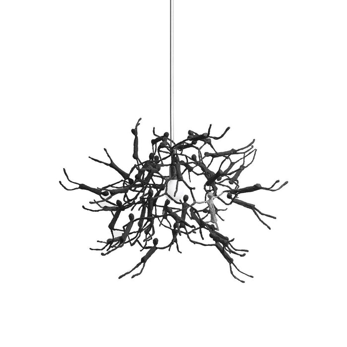 Little People Pendant Light in Black (Small).