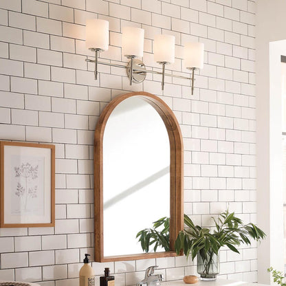 Ali Bath Vanity Light in bathroom.