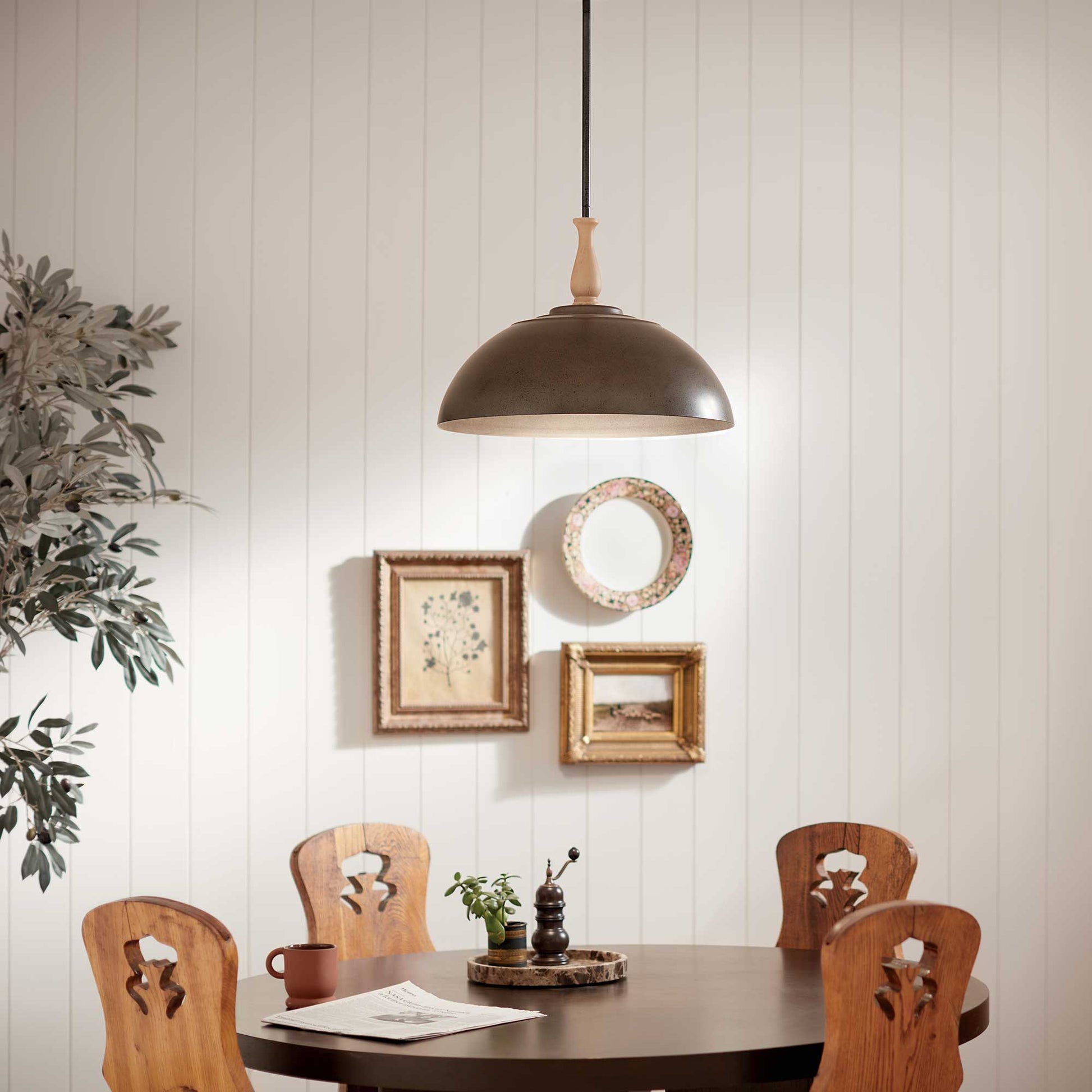 Fira Pendant Light in dining room.