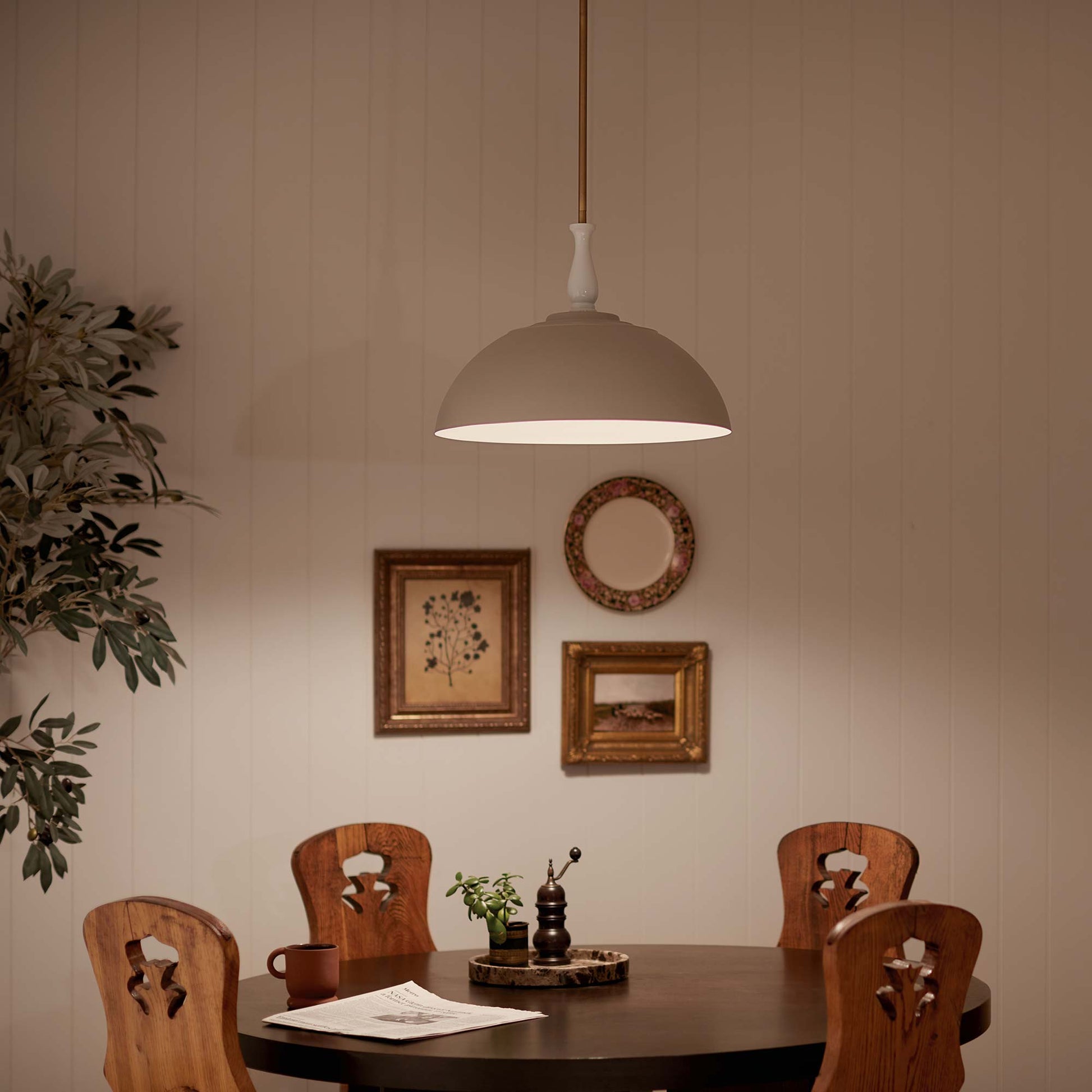 Fira Pendant Light in dining room.