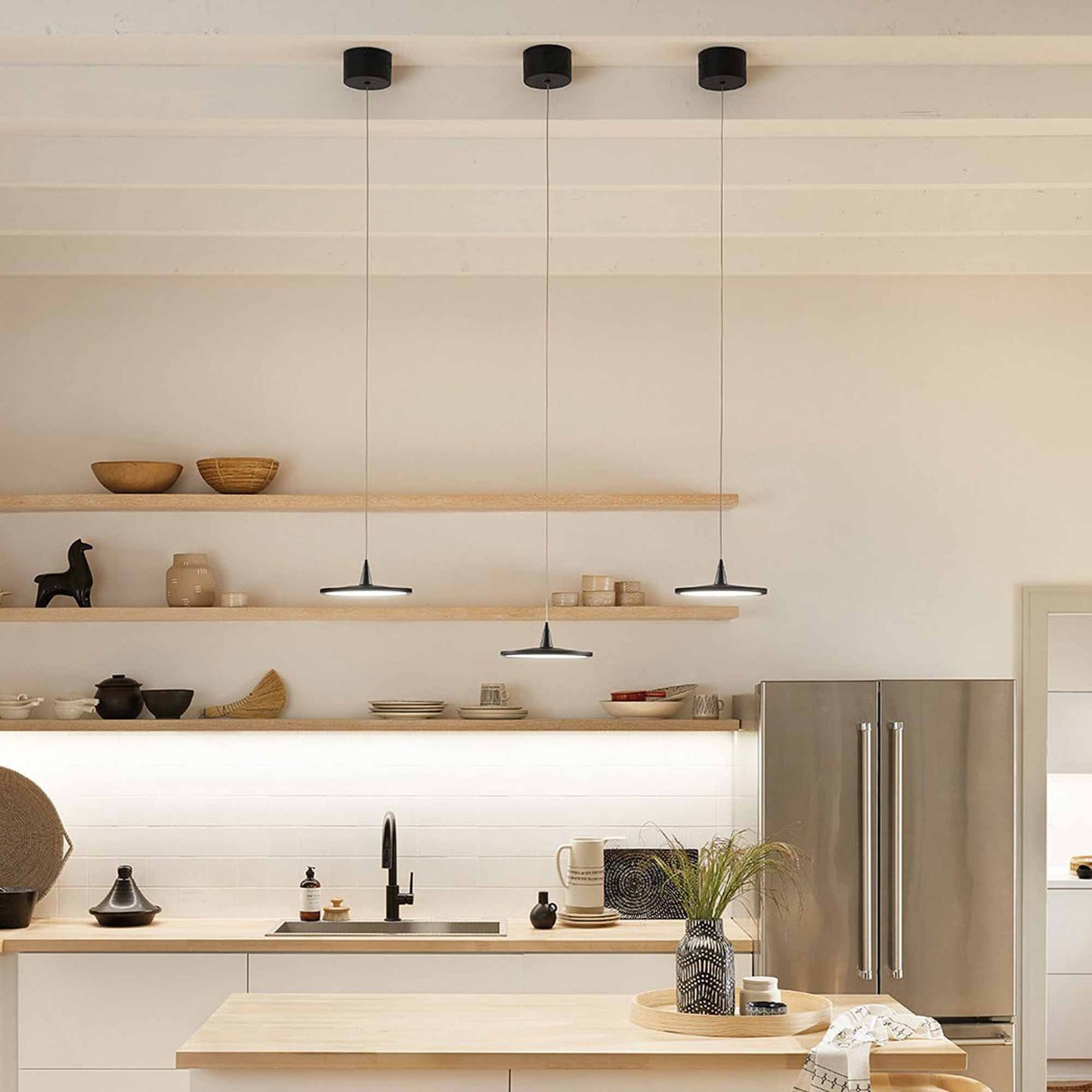 Jeno LED Pendant Light in kitchen.