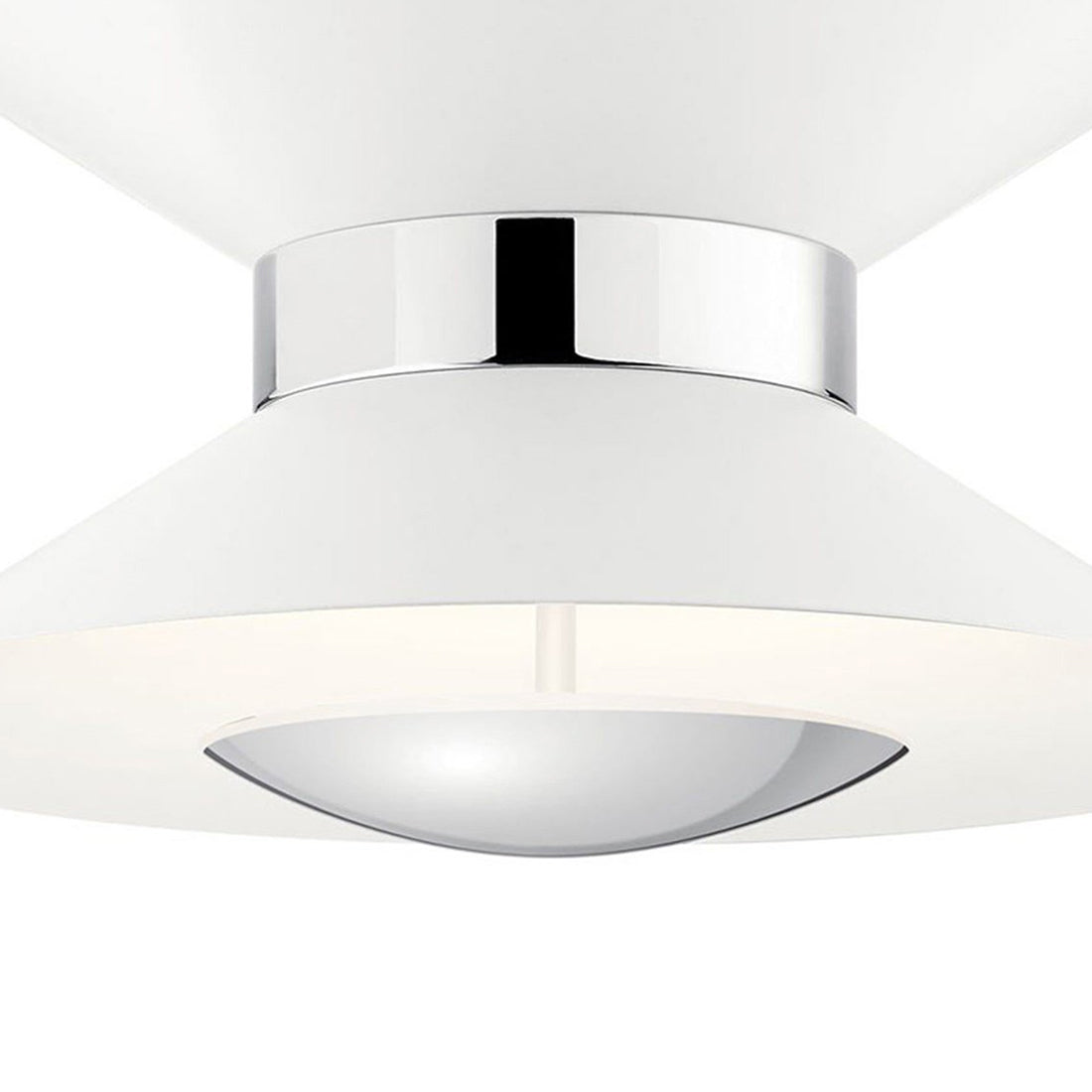 Kordan LED Semi Flush Ceiling Light in Detail.