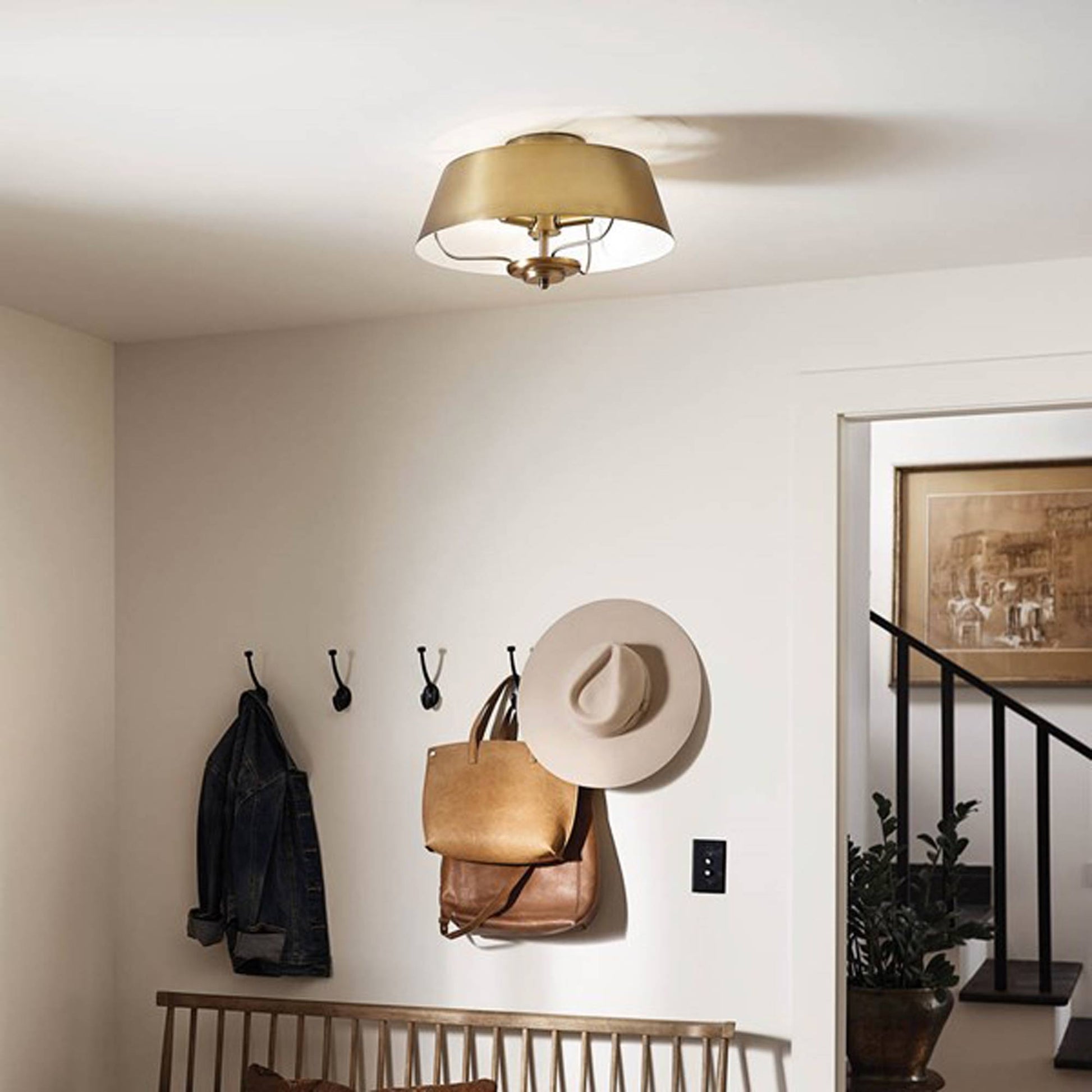Luella Pendant Light in living room.