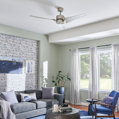 Motu Ceiling Fan in living room.