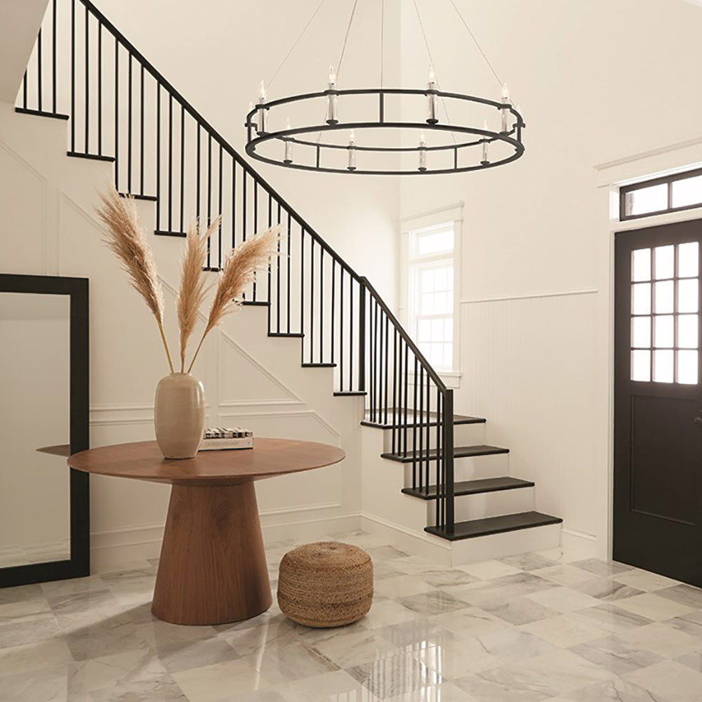 Rosalind Chandelier in dining room.