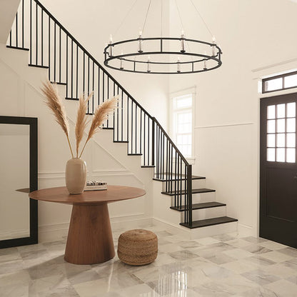 Rosalind Chandelier in dining room.