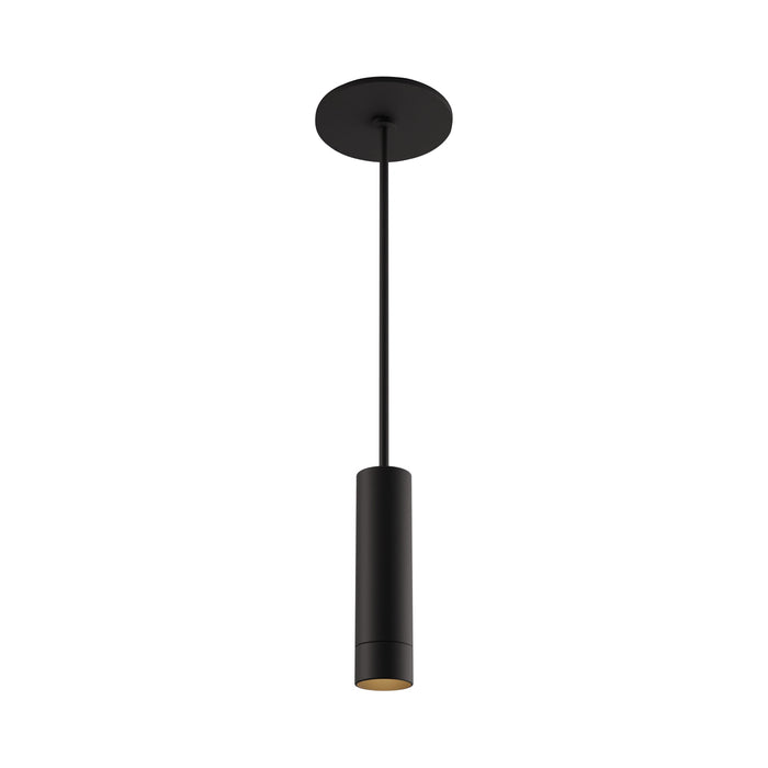 Combi LED Pendant Light in Matte Black (6-Inch).