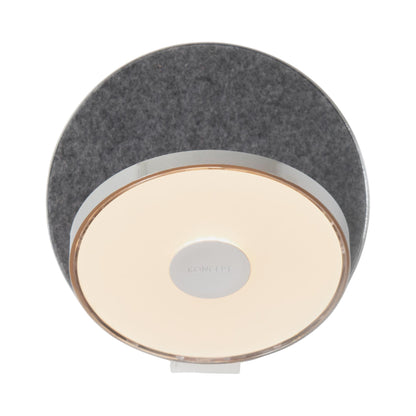 Gravy Hardwire LED Wall Light in Chrome/Oxford.