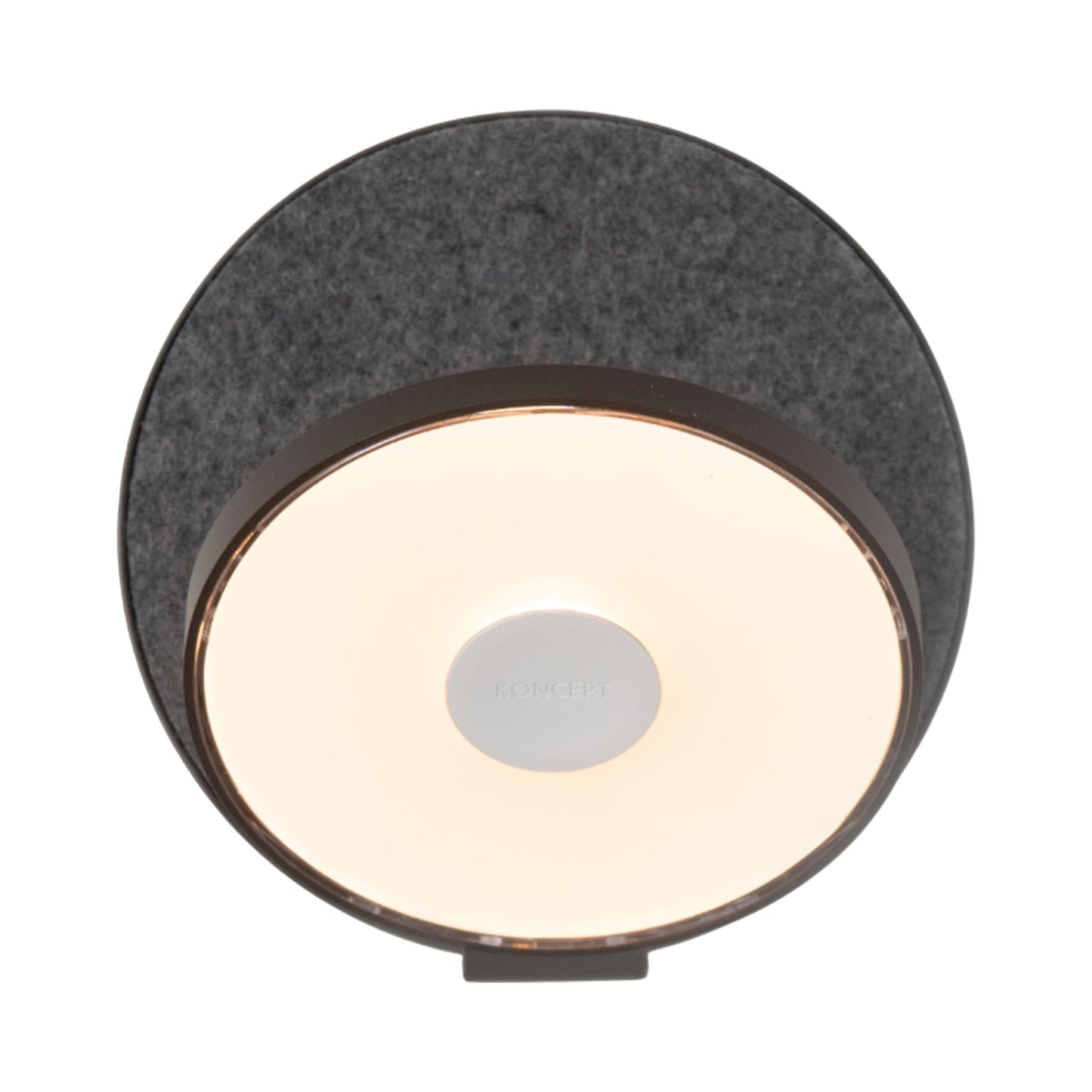 Gravy Hardwire LED Wall Light in Metallic Black/Oxford.