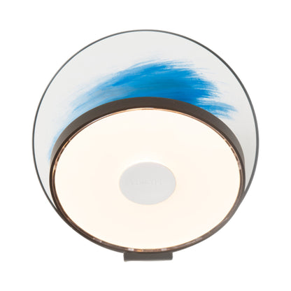 Gravy Hardwire LED Wall Light in Metallic Black/Paintable.