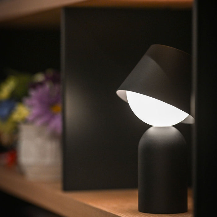 Guy Indoor/Outdoor LED Table Lamp in living room.