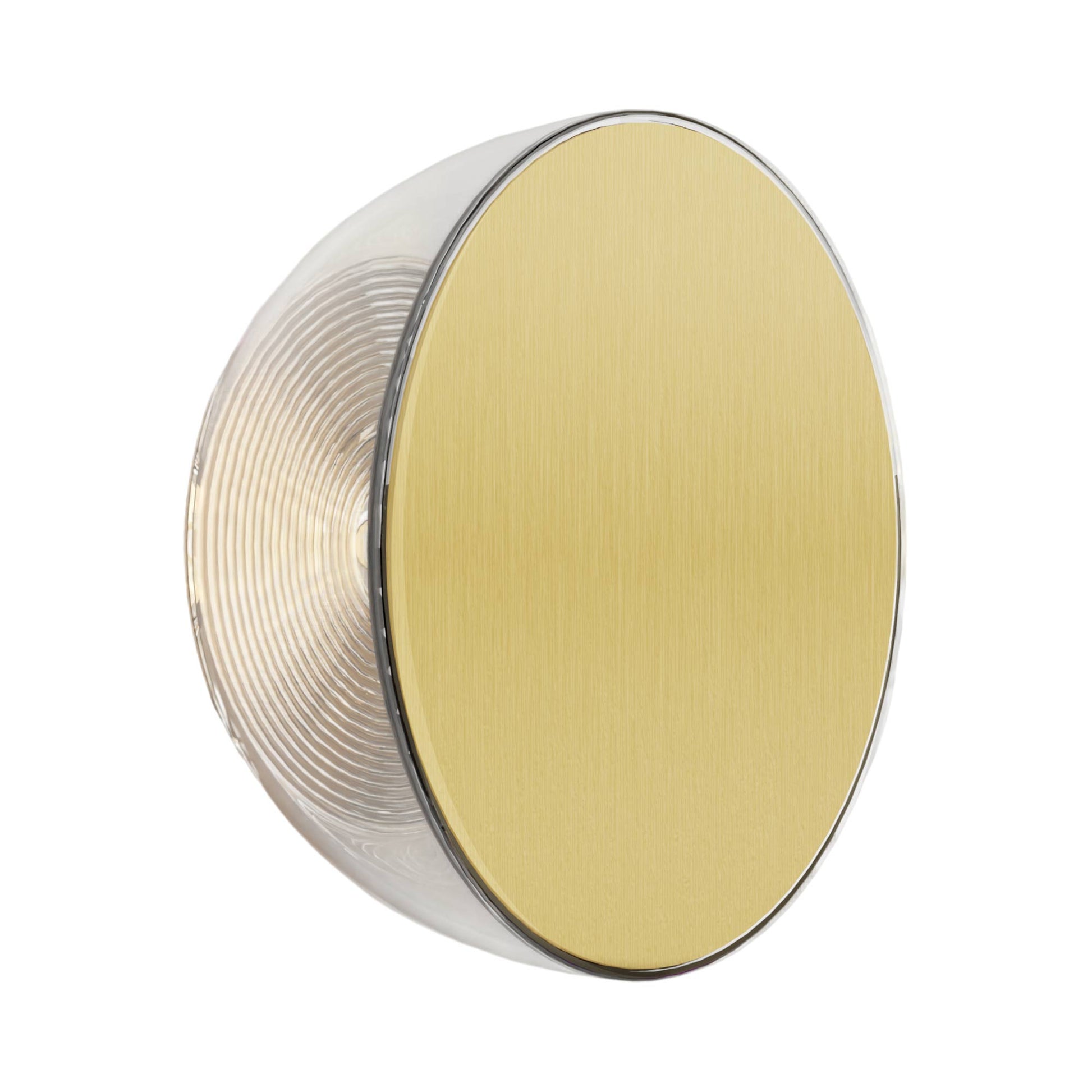Ramen Mini LED Wall Light in Brass.