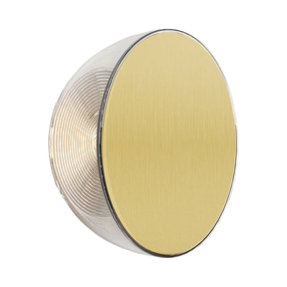 Ramen Mini LED Wall Light in Brass.