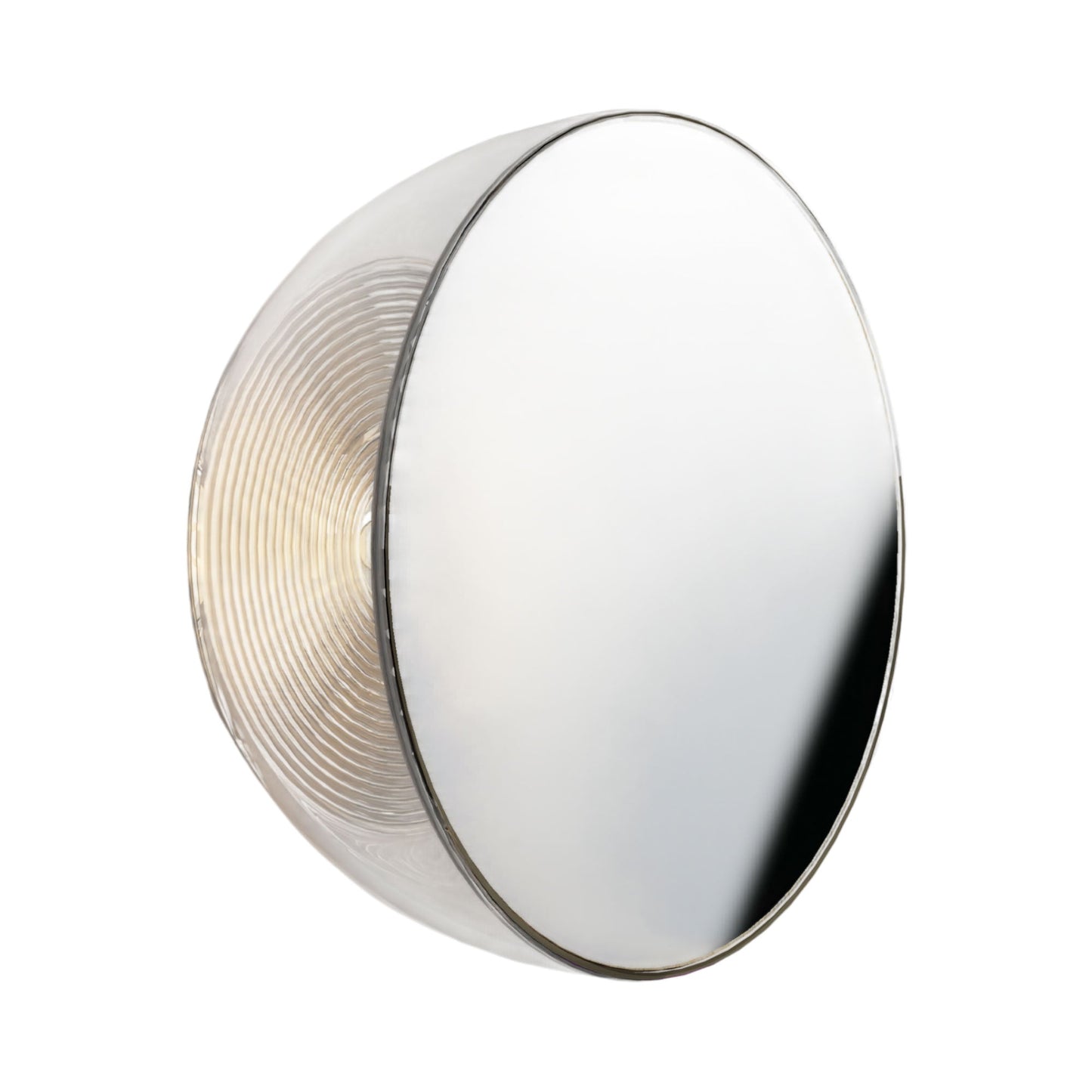 Ramen Mini LED Wall Light in Chrome.