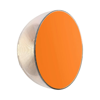 Ramen Mini LED Wall Light in Matte Orange.