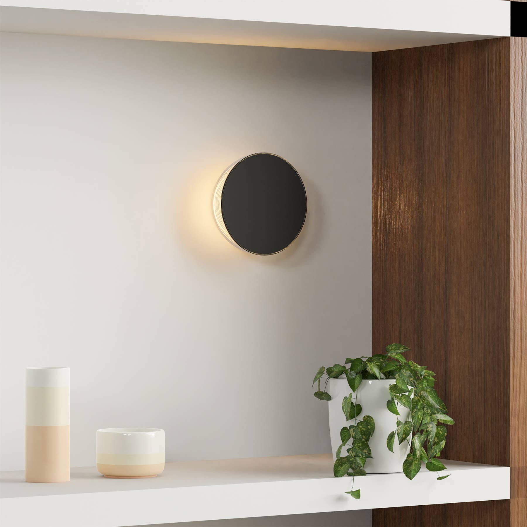 Ramen Mini LED Wall Light in living room.