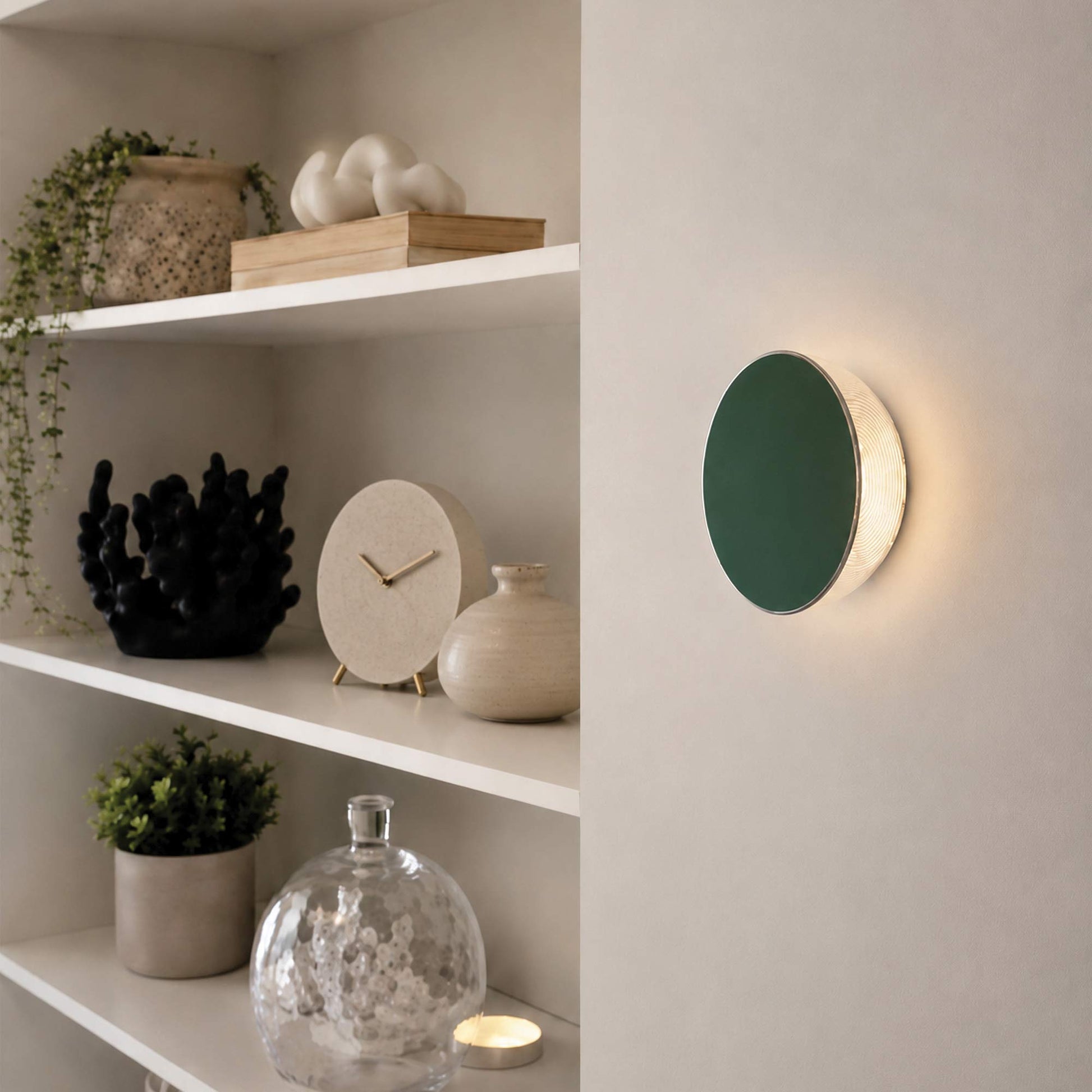 Ramen Mini LED Wall Light in living room.