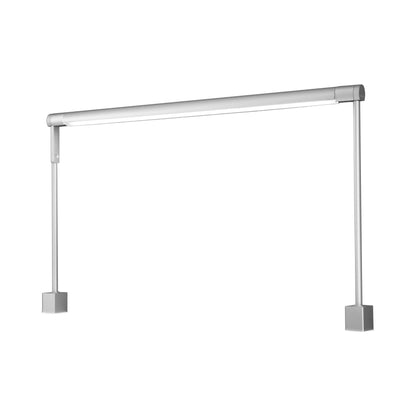 Sobre LED Desk Clamp Task Light in Silver (36-Inch/Occupancy Sensor/Dimmer Control).