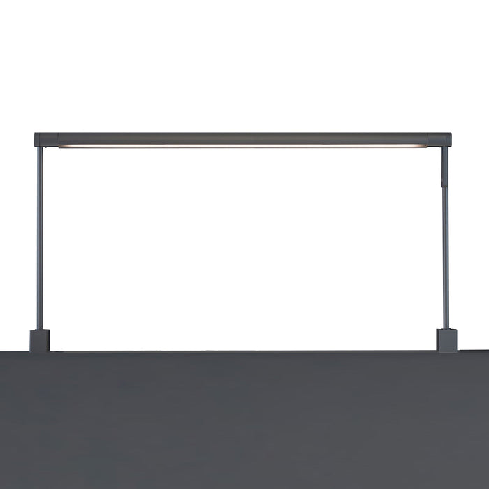 Sobre LED Task Light - Desk Clamp in Metallic Black/1 Lightbar(46-Inch)