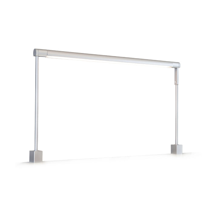 Sobre LED Task Light - Desk Clamp in Silver/2 Lightbars(36-Inch)