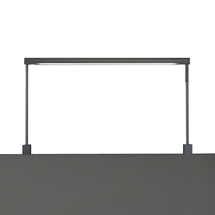 Sobre LED Task Light - Desk Clamp in Metallic Black/3 Lightbars(36-Inch)