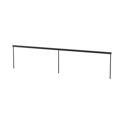 Sobre LED Through Table Task Light in Metallic Black (46-Inch + 46-Inch/No Control Unit).