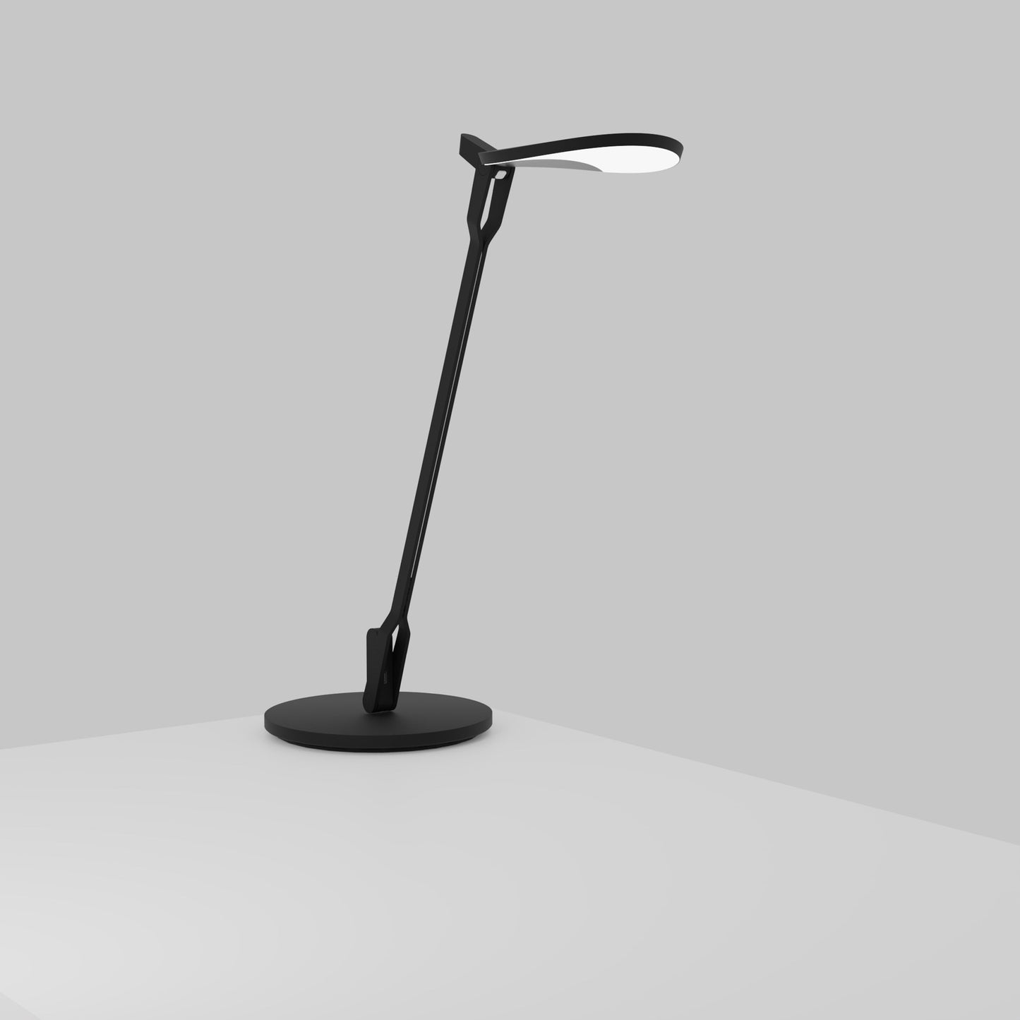 Splitty Pro LED Desk Lamp in Matte Black (Standard Desk Base).