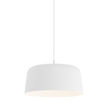 Yurei LED Pendant Light in Matte White/Matte White/Metal.