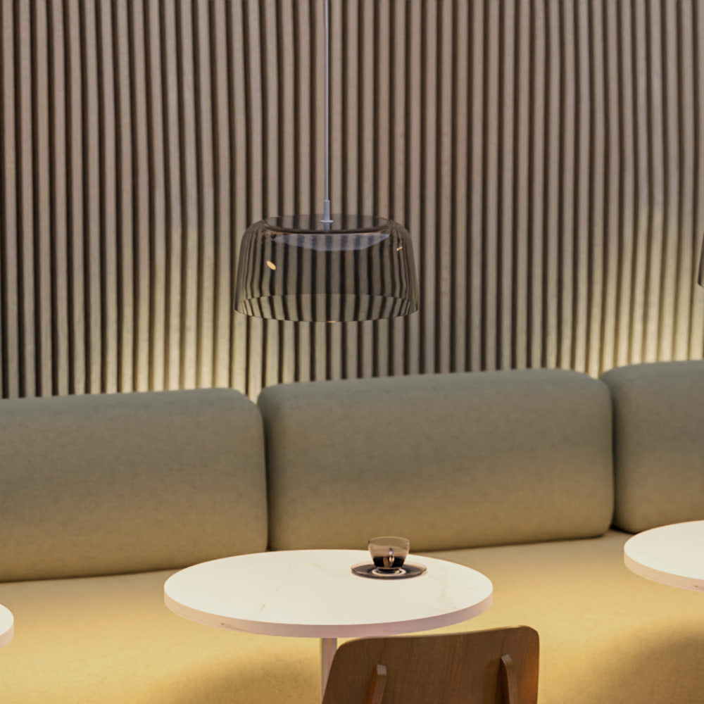 Yurei LED Pendant Light in living room.