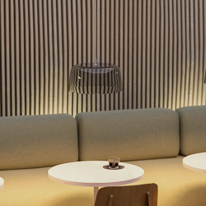 Yurei LED Pendant Light in living room.