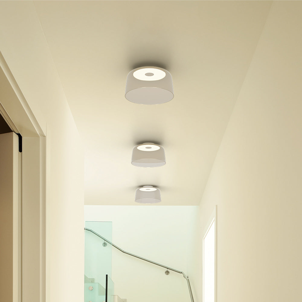 Yurei LED Pendant Light in hallway.