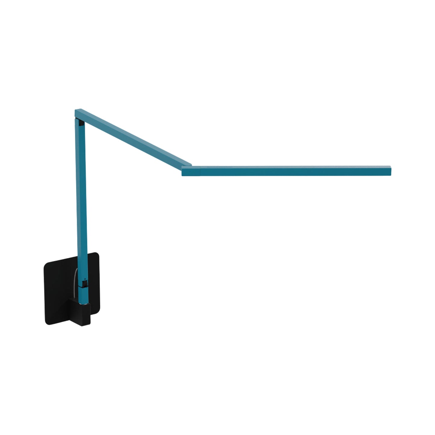 Z-Bar Mini Gen 4 LED Desk Lamp in Koncept Blue (Hardwire Wall Mount).