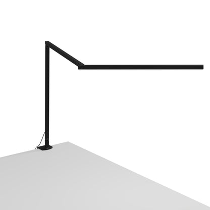 Z-Bar Pro Gen 4 LED Desk Lamp in Matte Black (Two-Piece Desk Clamp).