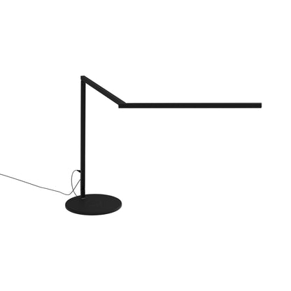 Z-Bar Pro Gen 4 LED Desk Lamp in Matte Black (Wireless Charging Base).