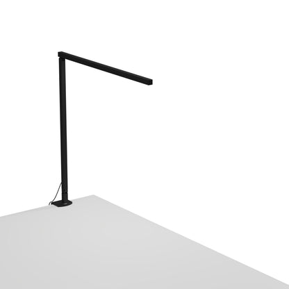 Z-Bar Solo Gen 4 LED Desk Lamp in Matte Black (Two-piece Clamp).