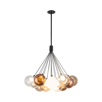 Bolla LED Chandelier in Black/Mixed (Large).