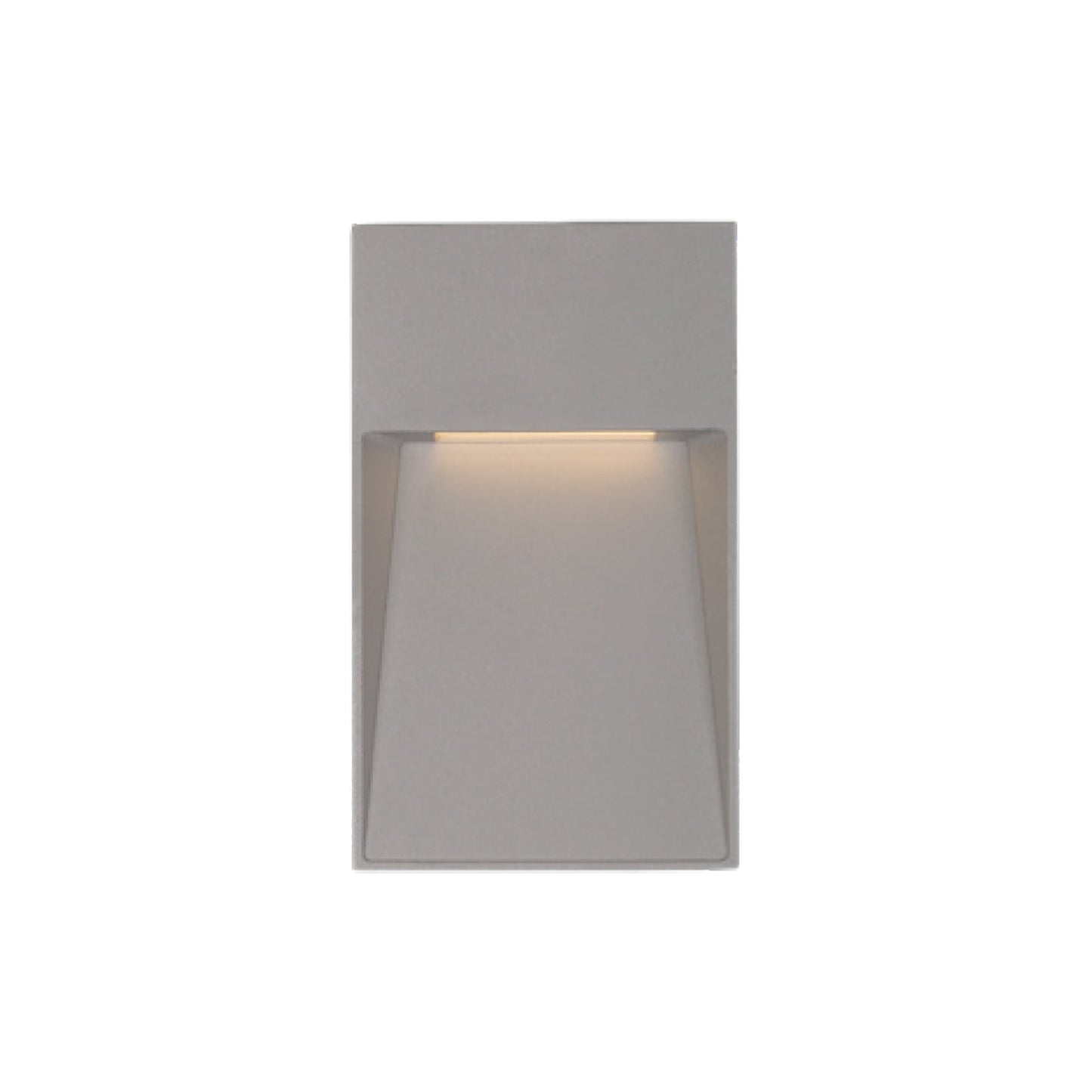 Casa Outdoor LED Wall Light in Grey (2.75-Inch).