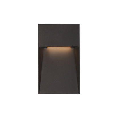 Casa Outdoor LED Wall Light in Black (2.75-Inch).