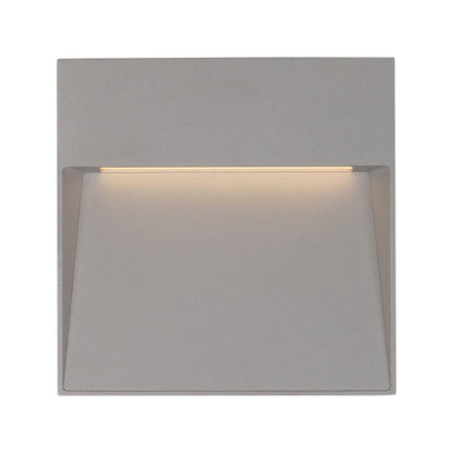 Casa Outdoor LED Wall Light in Grey (8.25-Inch).