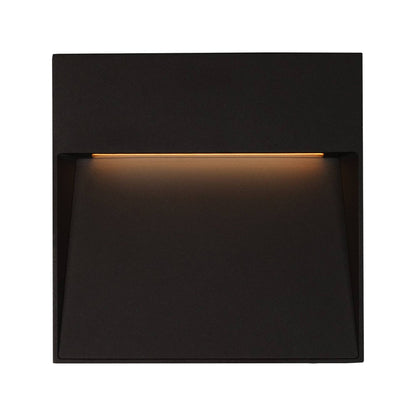 Casa Outdoor LED Wall Light in Black (8.25-Inch).