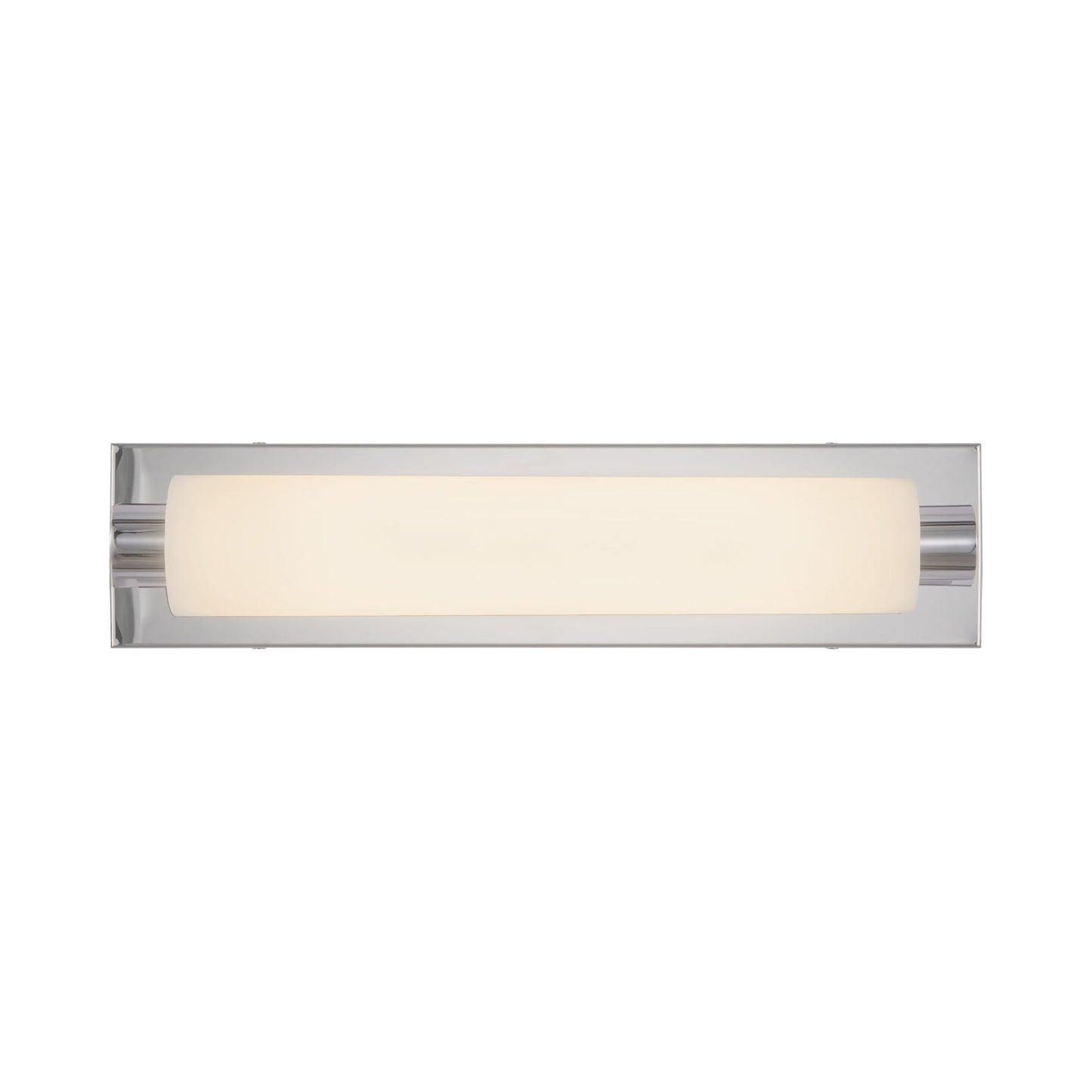 Charleston LED Bath Vanity Light in Chrome (18.75-Inch).