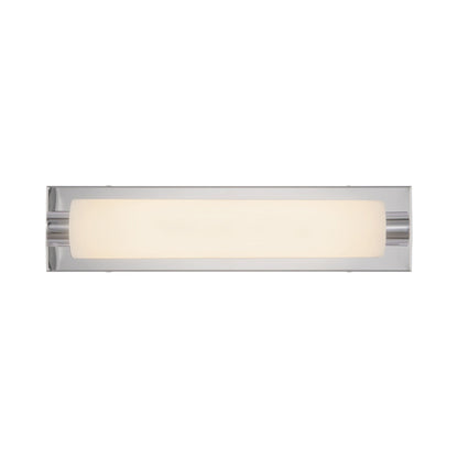 Charleston LED Bath Vanity Light in Chrome (18.75-Inch).