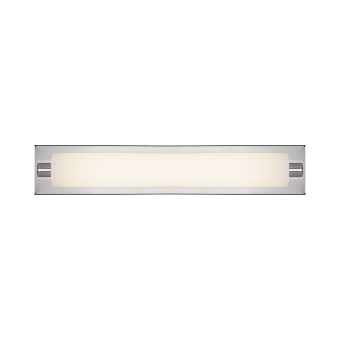 Charleston LED Bath Vanity Light in Chrome (24-Inch).