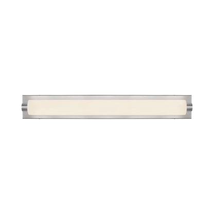 Charleston LED Bath Vanity Light in Chrome (31-Inch).