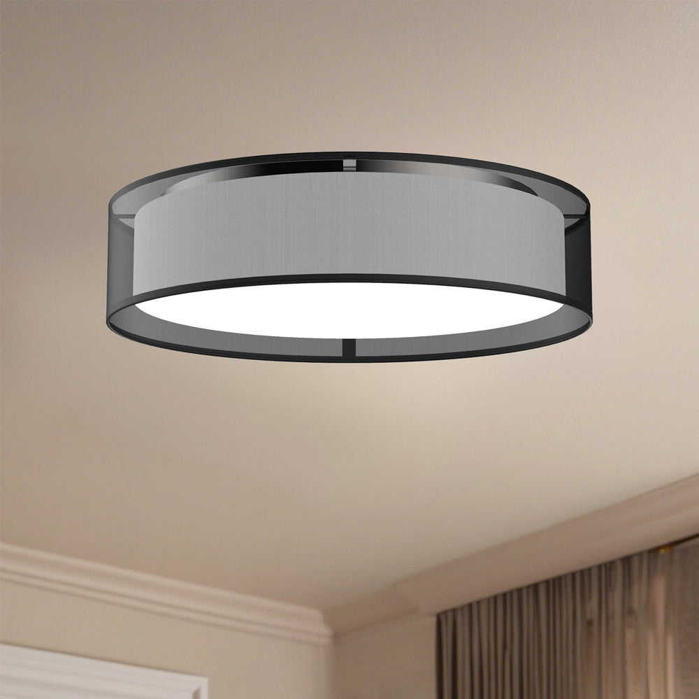 Dalton LED Flush Mount Ceiling Light in Detail.