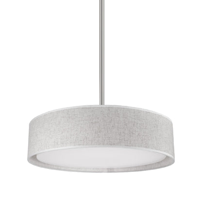 Dalton LED Pendant Light in Beige (Small).