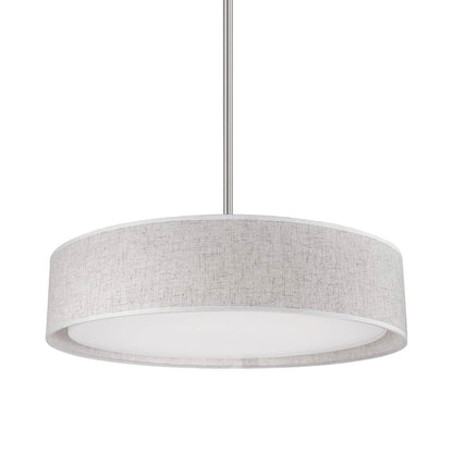 Dalton LED Pendant Light in Beige (Large).